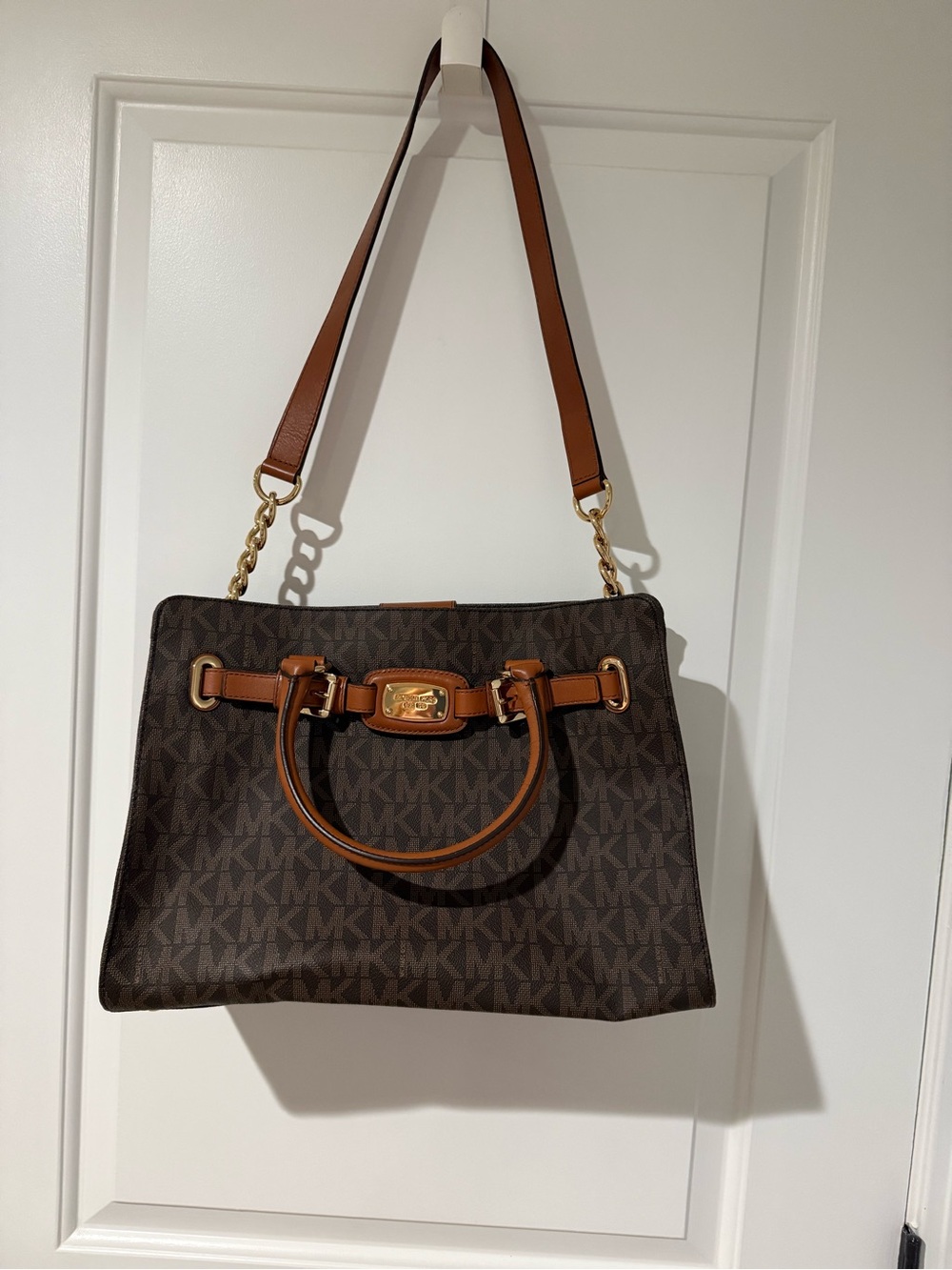 Michael Kors Brown Hamilton NWOT